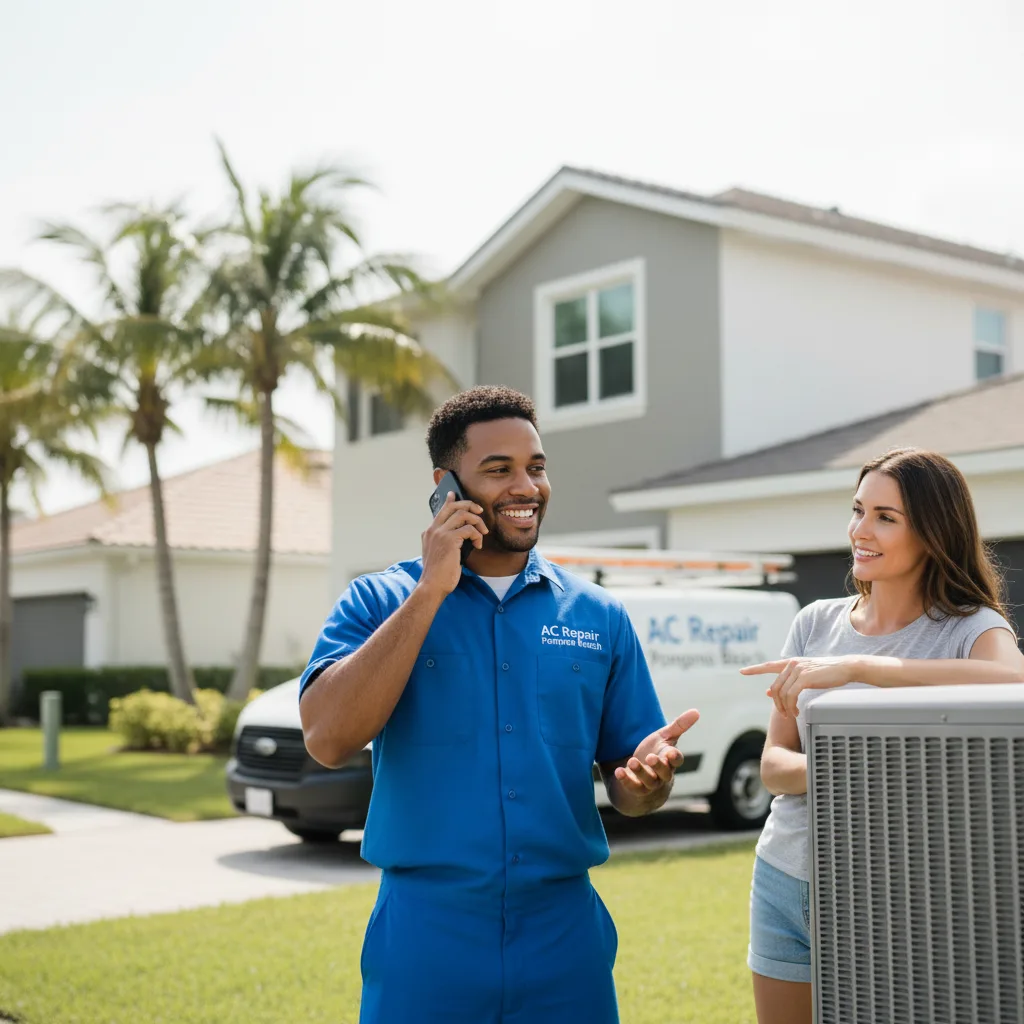 AC Repair Pompano Beach customer support in East Calais